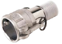 Teflon Encapsulated Camlok Fitting
