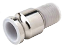 Teflon Encapsulated Camlok Fitting